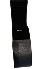 Prada Sunglasses Glasses Hard Case Magnetic Closure Black Velvet Lined