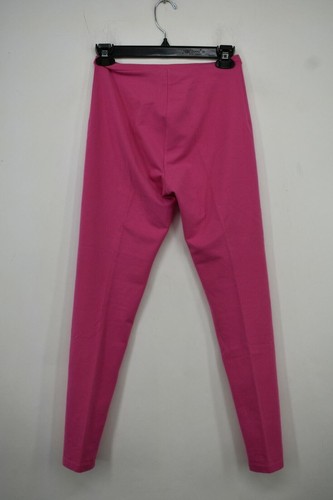 Express Tric T Girls Pink Leggings Elasticized Waist Cotton Stretch Blend M - Picture 2 of 6