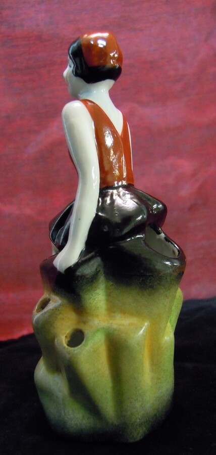 Pique-fleurs Vase Figurine Baigneuse Pin-up Sexy Style Art Deco-allemand Style A 2022,