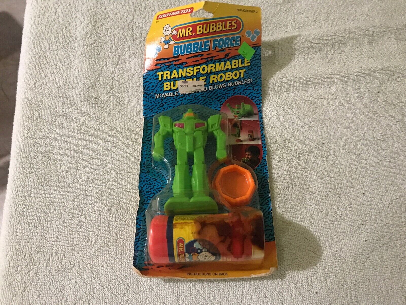 Tootsietoy Transformer Mr Bubbles Transformable Bubble Force Robot 1993 For Sale Online Ebay