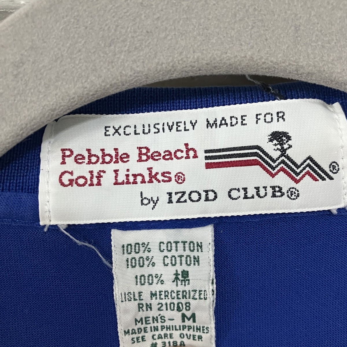 IZOD CLUBS Pebble Beach ポロシャツ Pebble Beach Golf Links