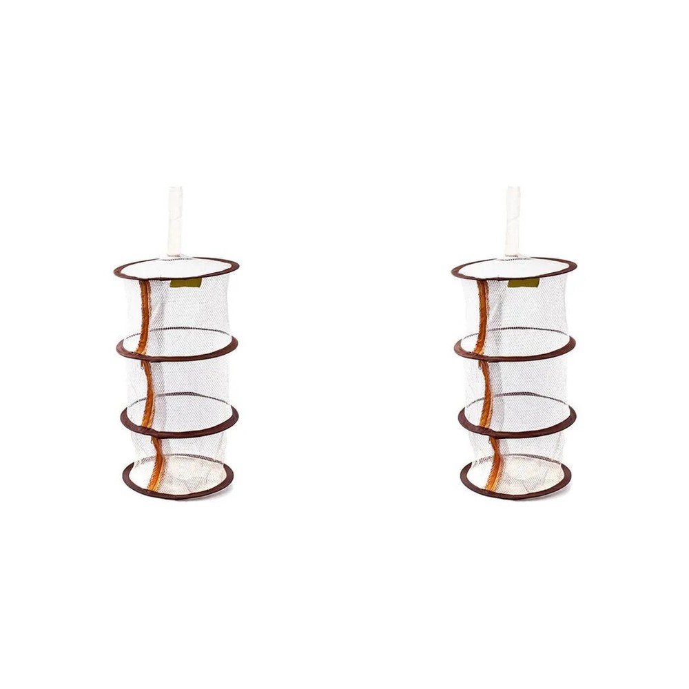 3-Tier Hanging Herb Drying Rack for Plants Flowers Spices