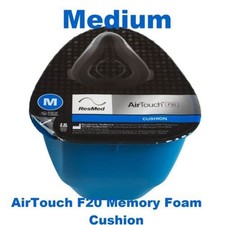 ResMed AirTouch F20 MEDIUM Factory-Sealed Full Face Replacement Cushion ehp21 