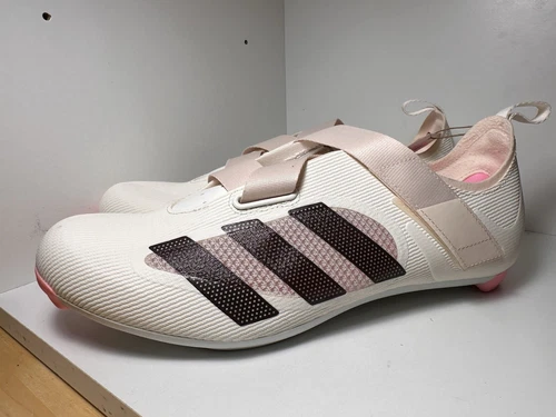 Adidas The INDOOR scarpa ciclismo bianco rosa uomo taglia 8 GX1669 nuova