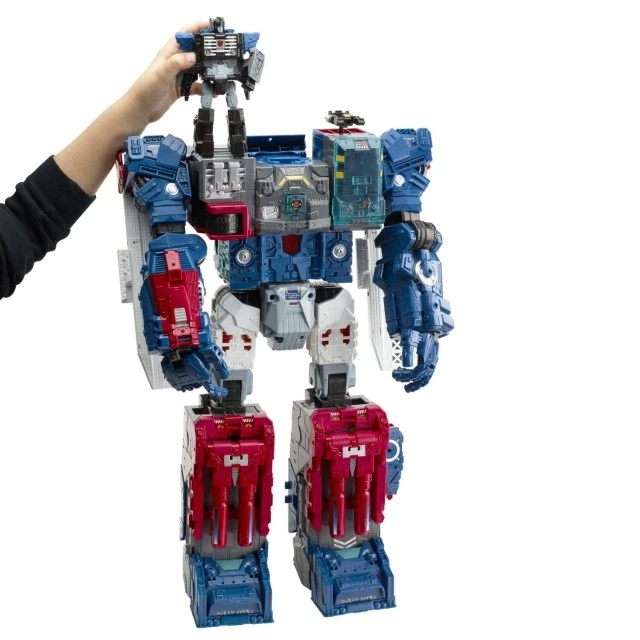 Fortress Maximus and Cerebrus Titan Class  | Transformers Generations Titans Ret - Image 3 of 4