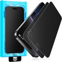 Mothca Matt Sichtschutzfolie Iphone 15 Pro Max 9H Anti-Spy 2 StüCk 6,7 Zoll