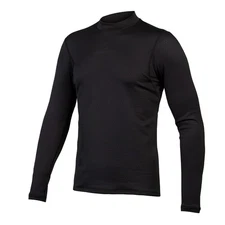 Mens Transloft Cycling Baselayer Long Sleeve - Black, Medium