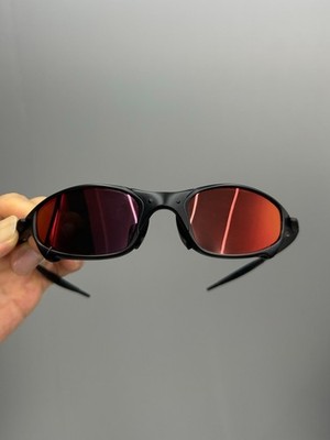 Oakley X-Metal Juliet 1.0 Sunglasses Red Lenses/Black Frames New