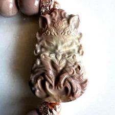 Arashan Nine-Tailed Fox Bracelet, Handmade Natural Stone, Final Price, Used