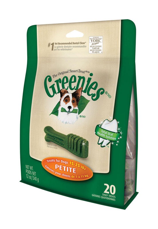 Greenies 04124 Adult Gluten-Free Treats for Dog 12 oz.