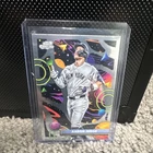 Topps 2025 Cosmic Chrome Aaron Judge New York Yankees #185 Baseball Card