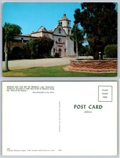 Mission San Luis Rey de Francia Oceanside CA Vintage Postcard Max Mahan