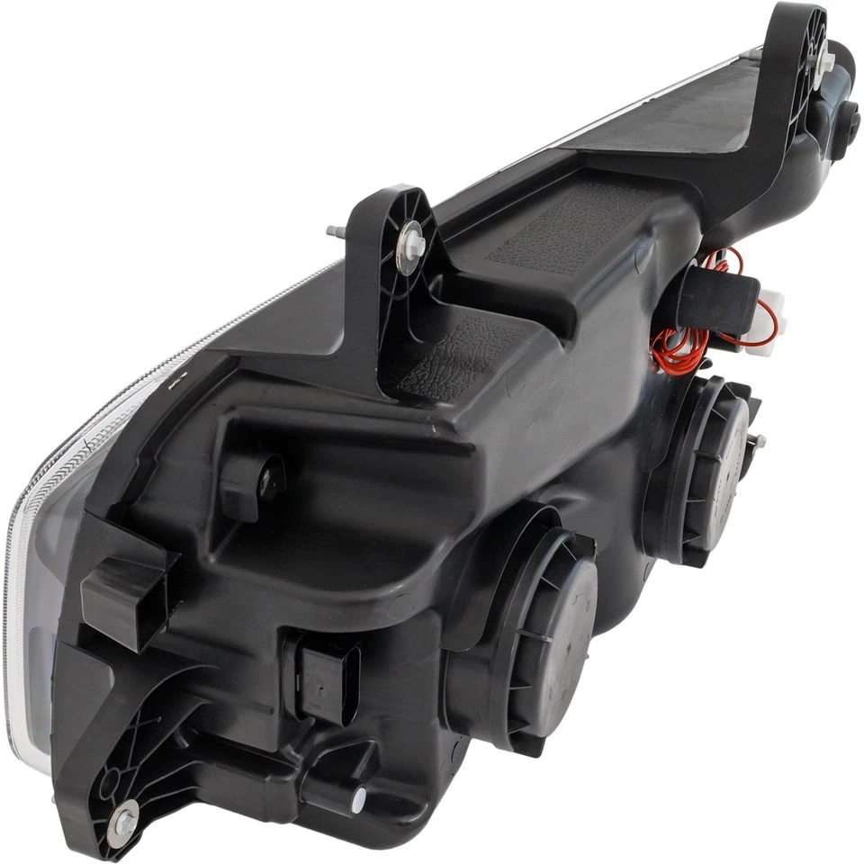 Farol de LED lateral de passageiro para Kenworth T880 2014-2022 carcaça preta - Imagem 2 de 4