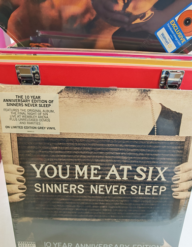 Job Lot Records 28 x mixed genre LP Album vinyl record in Leather Case all NEW - Picture 5 of 24