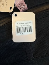 NWT Agent Provocateur Zuri Basque Corset 34D Black $790 Runway Lingerie