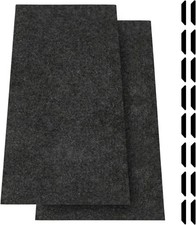 2 Pcs 36 X 60 Inch Oil Spill Mat for under Car Driveway,Oil Leaks Absorbent Oil