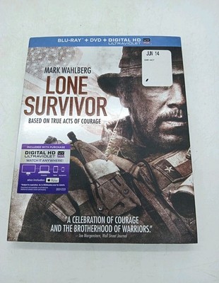 Lone Survivor Blu-ray 2014 Mark Wahlberg NEW SEALED W/ Slipcover