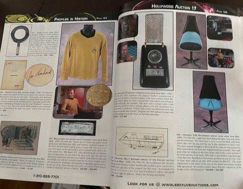 Profiles in History SCI-FI Hollywood Auction 17 Catalog Dec 1, 2003 - Picture 3 of 14