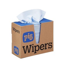 Heavy Duty Shop Towels for Oil and Grime - 1 Dispenser Box of 75 Wipes - Each...