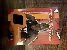 2003-04 Bowman Rookies & Stars - Fabric of the Future Dwyane Wade Jersey Card