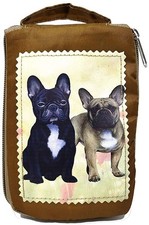 French Bulldog Foldable Tote Bag - Durable, Waterproof - Zipper Market Tote