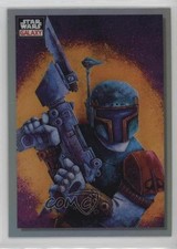 2023 Topps Chrome Star Wars Galaxy Refractor Boba Fett On the Hunt #26 14mq