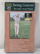 Club Champ Indoor/Outdoor Golf Swing Groover Swing Aid Practice Training Aid