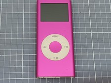 Apple iPod Nano 2nd Generation 4GB Pink MP3 Music Player A1199 For Parts Repair