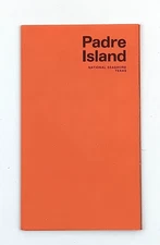 1978 Padre Island National Seashore Texas Beach Activities Vintage Brochure TX