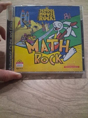 School House Rock! Math Rock PC Educational Game 1996 The Learning Company