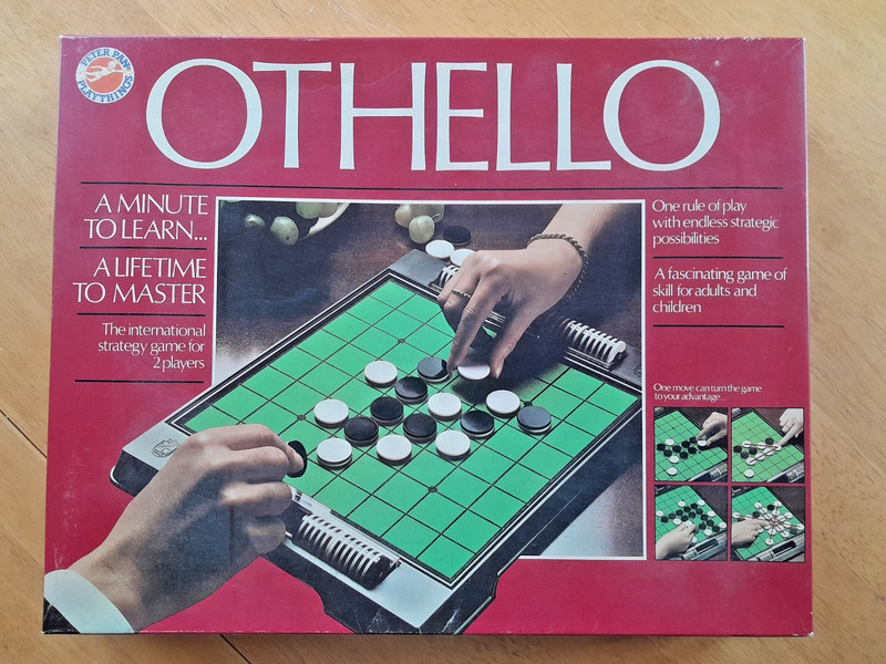 Othello Classic Strategy Board Game- 2 Player Competitive Fun for All Ages
