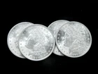 Lot of 4x 1921 $1 Morgan Silver Dollar - All Uncirculated
