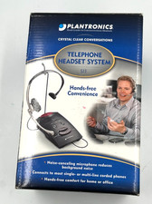 Plantronics S11 Telephone Headset System with Over-the-Head Headset