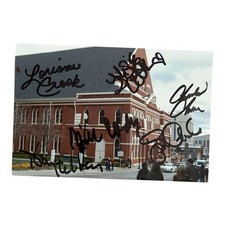 Bill Cody Autograph Signed Ryman Photo! + Several Nashville WSM Opry Radio DJs!