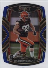 2020 Panini Select Club Level Blue Prizm Die-Cut Harrison Bryant #298 1pf0
