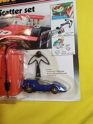 Mattel Hot Wheels Sizzlers Mad Scatter Set NIP (Sealed) Blue Car 🔥 - Picture 4 of 13