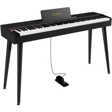 digital Piano 88 Key Semi Weighted Keyboard,Full-size Electric Piano for Begi...