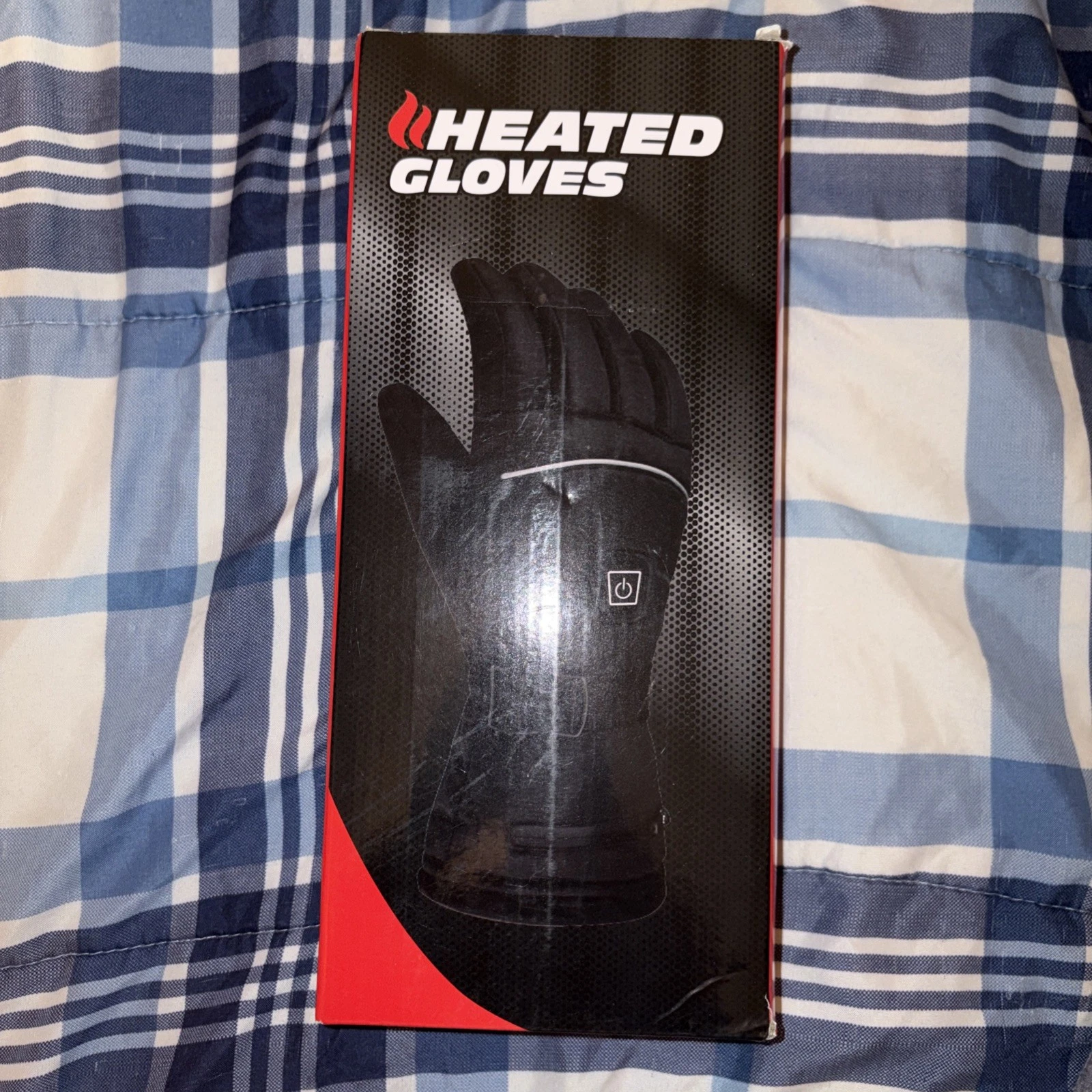 Rechargeable Heated Gloves 3 Heat Settings Battery Per Winter Cold Weather New