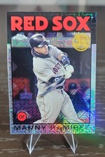 2021 Topps Update Series - Silver Pack 1986 Topps Chrome Baseball Manny Ramirez