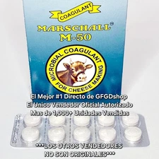 Cuajo Coagulante Marschall 10 Pastillas Tabletas Para Hacer Queso Rennet Tablets