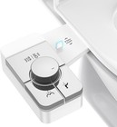 Non-Electric Toilet Bidet Attachment One-Touch Dial Self-Clean Elongated — photo 1