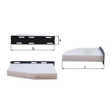 Innenraumfilter Pollenfilter für VW Jetta 3 1K2 4 162 7 BU3 Passat 365 | 244210