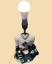 Vancouver  Canucks Vintage Lamp NHL Table Lamp Base  Desk Light Room Decor