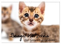 Calendar 2027 · US Version · Bengal Kitten - The Birthday Calendar (Wall Calenda