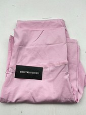 StreetWear Society Flare Leggings- Light Pink- Size Large