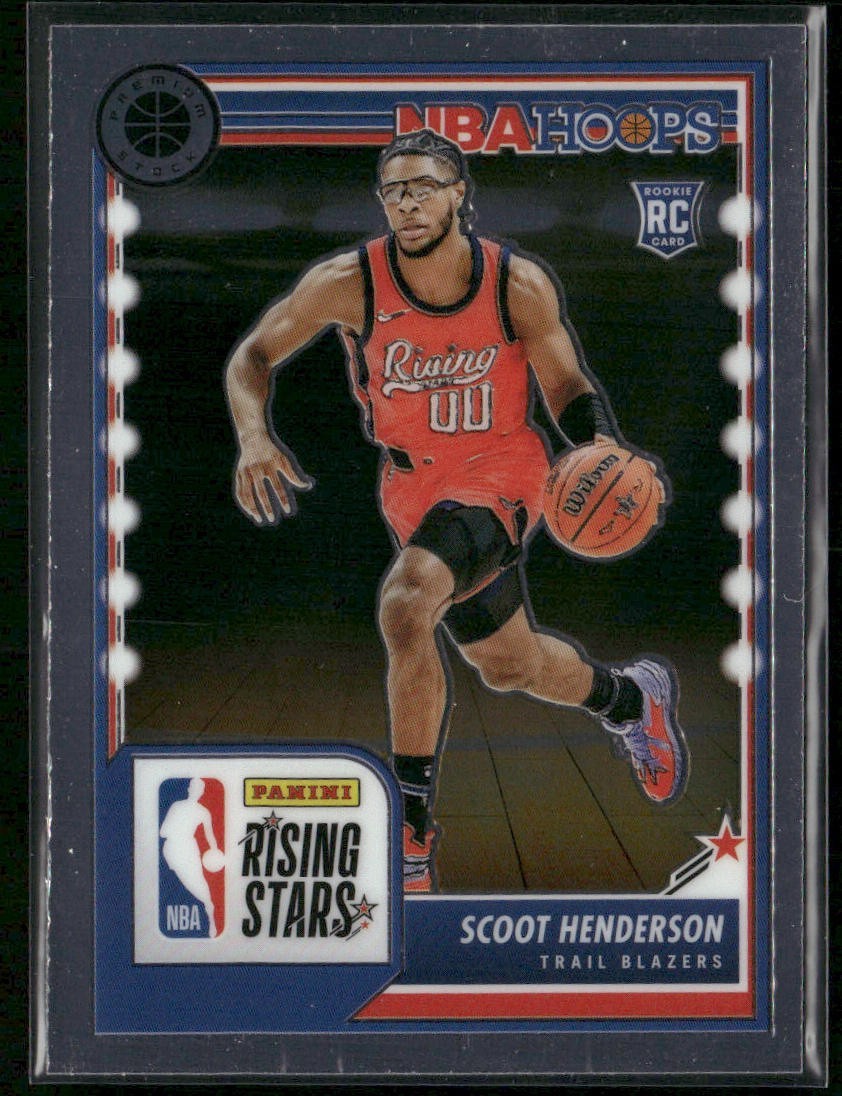 2023-24 Panini Nba Hoops Premium Stock - Rising Stars Scoot Henderson #280 (RC)