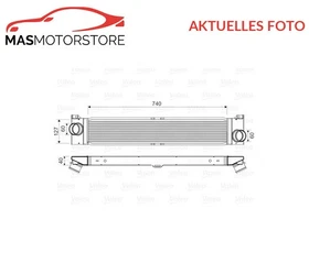 LADELUFTKÜHLER KÜHLER LADELUFT VALEO 818586 A FÜR FIAT DUCATO