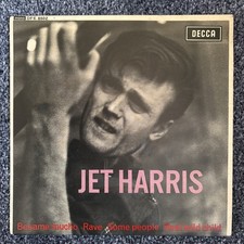 JET HARRIS EP BESAME MUCHO, RAVE, + 2 UK DECCA EP