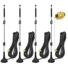 5GHz 9dBi RP-SMA Antenna 4-Pack Wireless Network