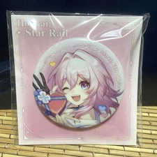 Honkai: Star Rail March 7th Can Badge Cosmic Candy Shop Official Japan Anime